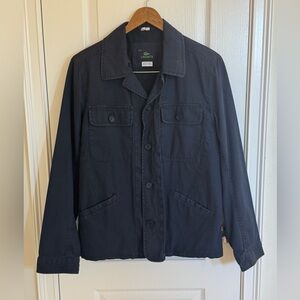 Lacoste Men’s Navy Lightweight Utility Jacket, in 48/3 (M)